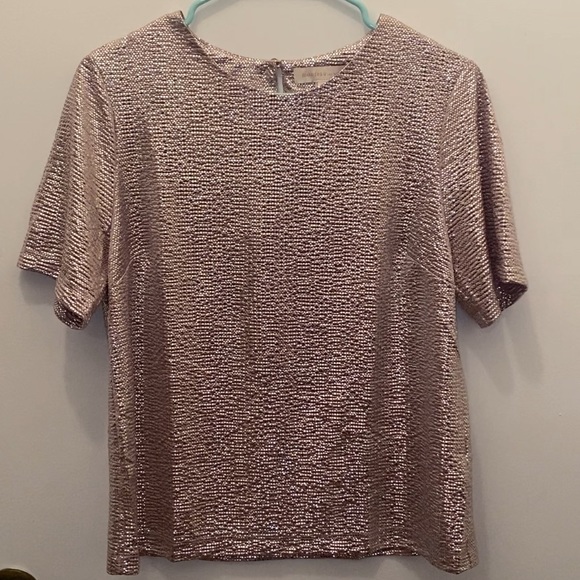 Monteau Tops - Monteau Los Angeles pale pink blouse